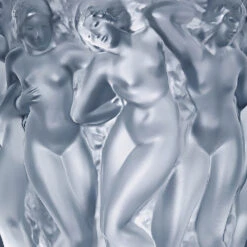 Lalique Bacchantes XXL 13.5" Vase, Clear, Limited Edition