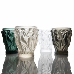 Lalique Bacchantes XXL 13.5" Vase, Clear, Limited Edition -Best Glassware Store 10119500 l bacchantes a1