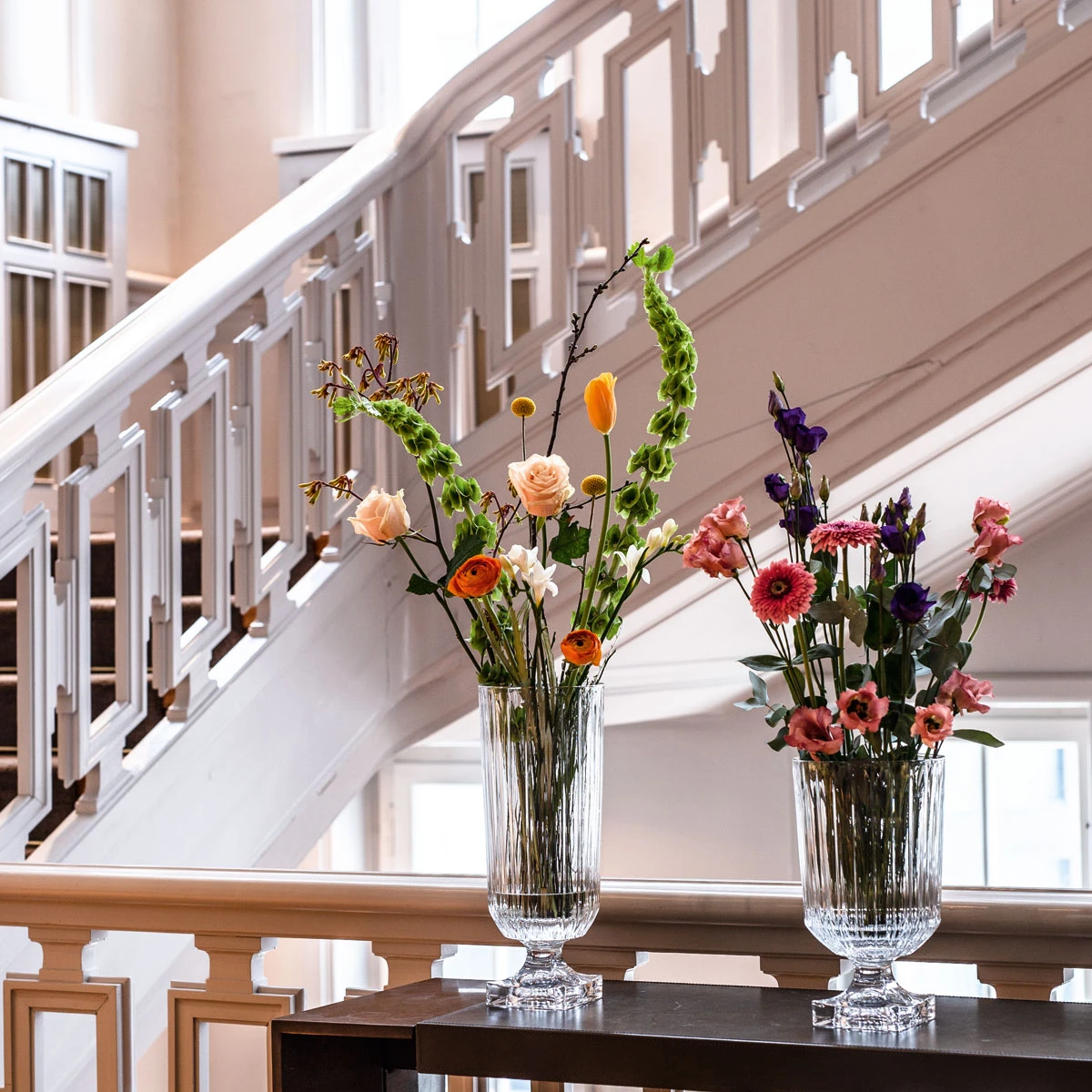 Nachtmann Minerva 12" Footed Vase 4 Nachtmann Minerva 12" Footed Vase - Image 2