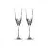 Waterford Crystal Lismore Essence Champagne Flutes, Pair -Best Glassware Store 1058183 a1