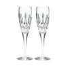 Waterford Crystal Lismore Nouveau Flutes, Pair -Best Glassware Store 1058200 a1
