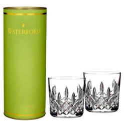 Waterford Crystal, Giftology Lismore 8oz. Old Fashion Tumbler, Pair -Best Glassware Store 1058271 a4