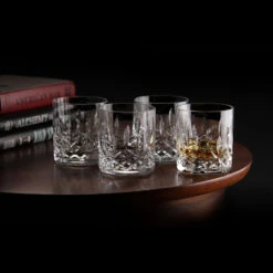 Waterford Crystal, Lismore 5 Oz. Straight Sided Whiskey Tumblers, Set Of Four -Best Glassware Store 1058306 a3