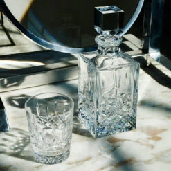 Waterford Crystal Lismore Square Decanter, Clear -Best Glassware Store 1058377 a2