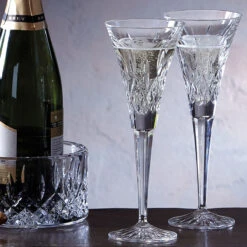 Waterford Crystal Lismore Classic Toasting Flutes, Pair -Best Glassware Store 1058532 a2