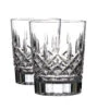 Waterford Crystal Lismore 12 Oz Double Old Fashion DOF Tumbler Glasses, Pair -Best Glassware Store 1058536 a1