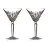 Waterford Crystal Lismore Martini Glasses, Pair