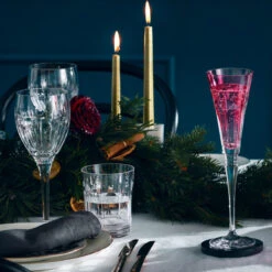 Waterford Crystal 2022 Winter Wonders, Winter Rose Flute, Rose Single -Best Glassware Store 1064314 a3