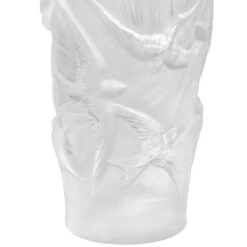 Lalique Hirondelles, Swallows 6" Vase, Clear -Best Glassware Store 10644600 a4