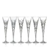 Waterford Crystal 2022 Winter Wonders Flutes Clear Mixed Set Of 6 -Best Glassware Store 1064627 a1