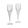 Wedgwood Vera Wang Diamond Mosaic Champagne Flute Pair -Best Glassware Store 1065058 a1