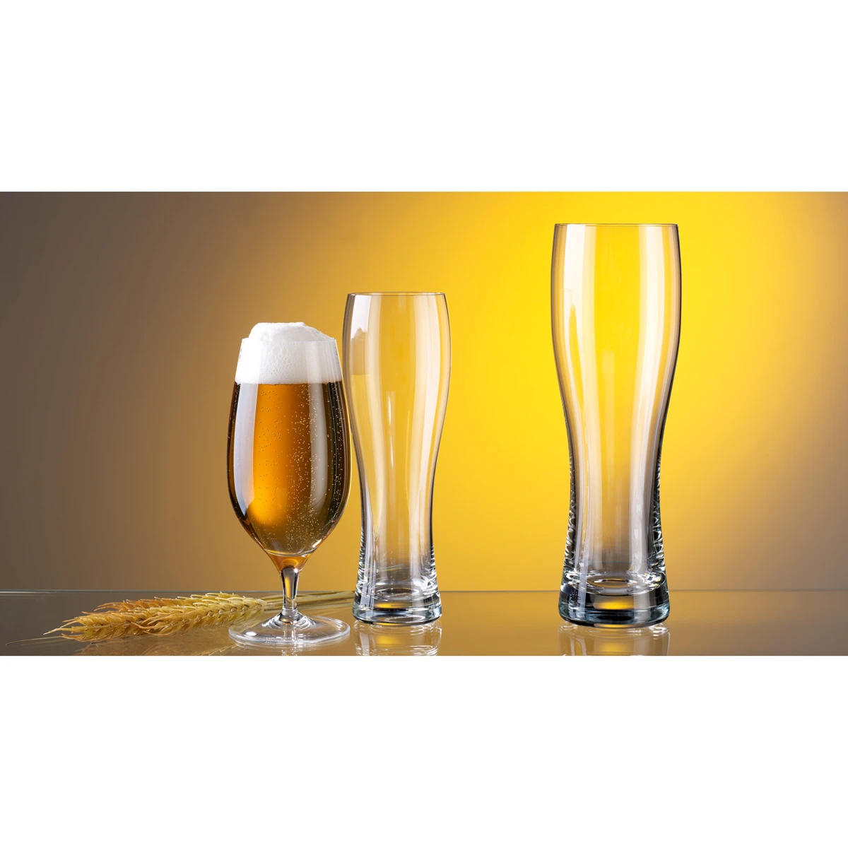 Villeroy And Boch Purismo Beer Pilsner Glasses, Set Of Four 4 Villeroy And Boch Purismo Beer Pilsner Glasses, Set Of Four - Image 2