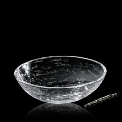 Steuben 9.25" Signature Bowl Sculpture