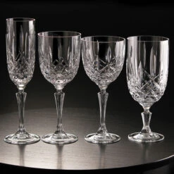 Marquis By Waterford, Markham Wine, Set Of Four -Best Glassware Store 164645 mq markham suite a1