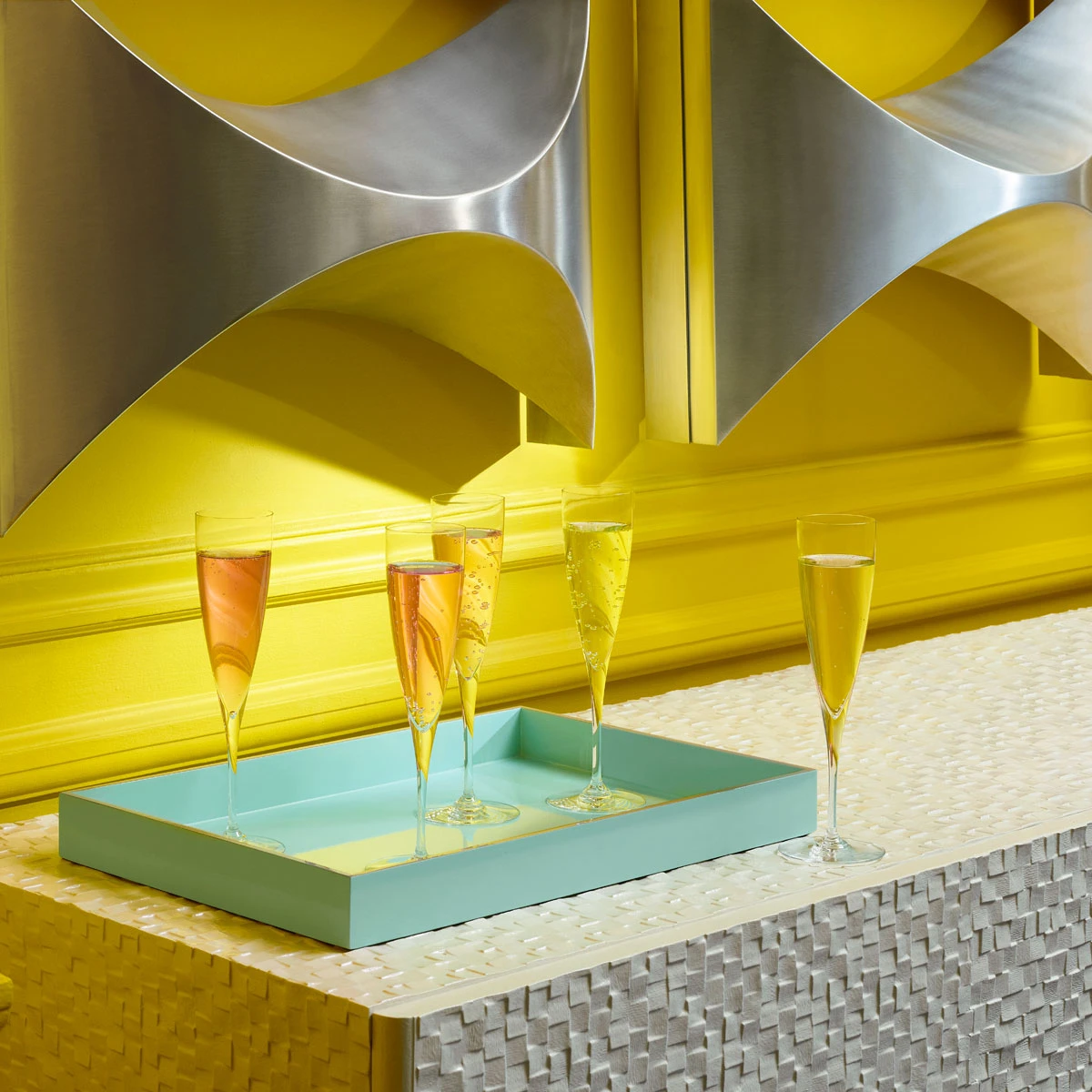 Baccarat Dom Perignon Champagne Flutes, Pair 7 Baccarat Dom Perignon Champagne Flutes, Pair - Image 5