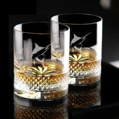 Cashs Ireland, Cooper Irish Whiskey DOF Glass, 1+1 Free -Best Glassware Store 22579C a8