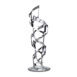 Baccarat Crystal Spirale Bud 8.5" Vase