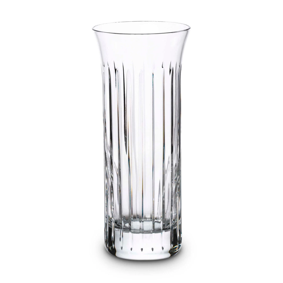 Baccarat Crystal, Flora Biseau 7" Vase 4 Baccarat Crystal, Flora Biseau 7" Vase - Image 2
