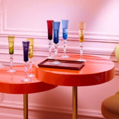 Baccarat Crystal, Mille Nuits Flutissimo Crystal Flutes, Set Of 4 -Best Glassware Store 2810814B a7