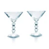 Baccarat Crystal Vega Martini Glasses Clear, Pair