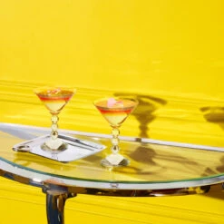 Baccarat Crystal Vega Martini Glasses Clear, Pair -Best Glassware Store 2810901B a7