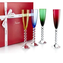 Baccarat Vega Flutissimo Toasting Flutes Set Of Four -Best Glassware Store 2812557B a3