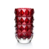 Baccarat Louxor 9" Round Red Vase -Best Glassware Store 2813624B a1