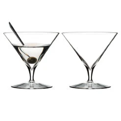 Waterford Crystal, Elegance Martini Glasses, Pair