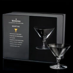 Waterford Crystal, Elegance Martini Glasses, Pair -Best Glassware Store 40001106 elegancemartini a1
