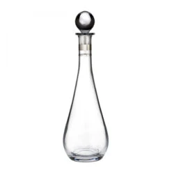 Waterford Crystal, Elegance Tall Crystal Decanter With Round Stopper, Platinum Band -Best Glassware Store 40001119 a11