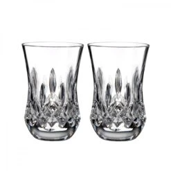 Waterford Crystal Lismore Flared Sipping Whiskey Tumbler, Pair -Best Glassware Store 40003435 a22