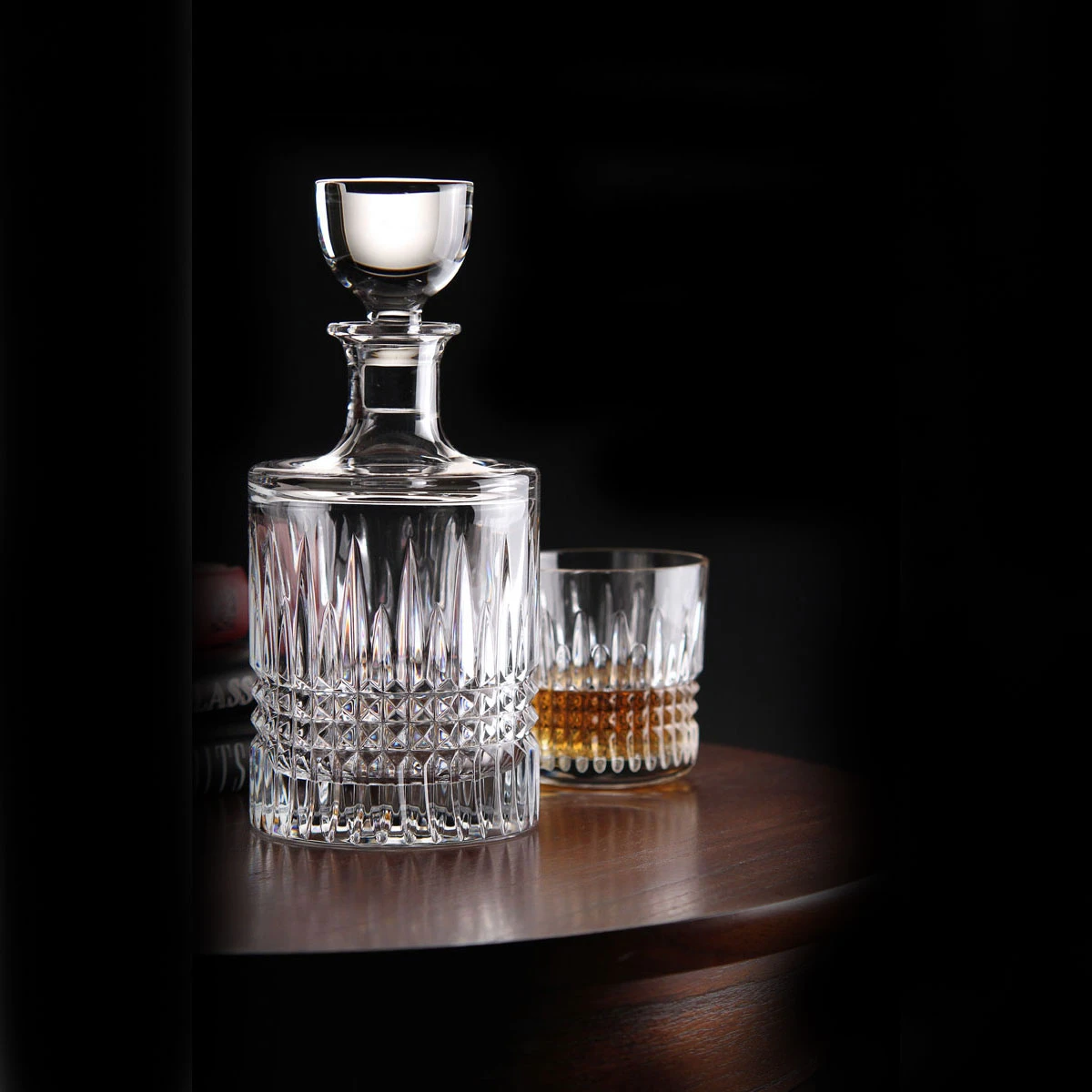 Waterford Lismore Diamond Round Crystal Decanter 6 Waterford Lismore Diamond Round Crystal Decanter - Image 4