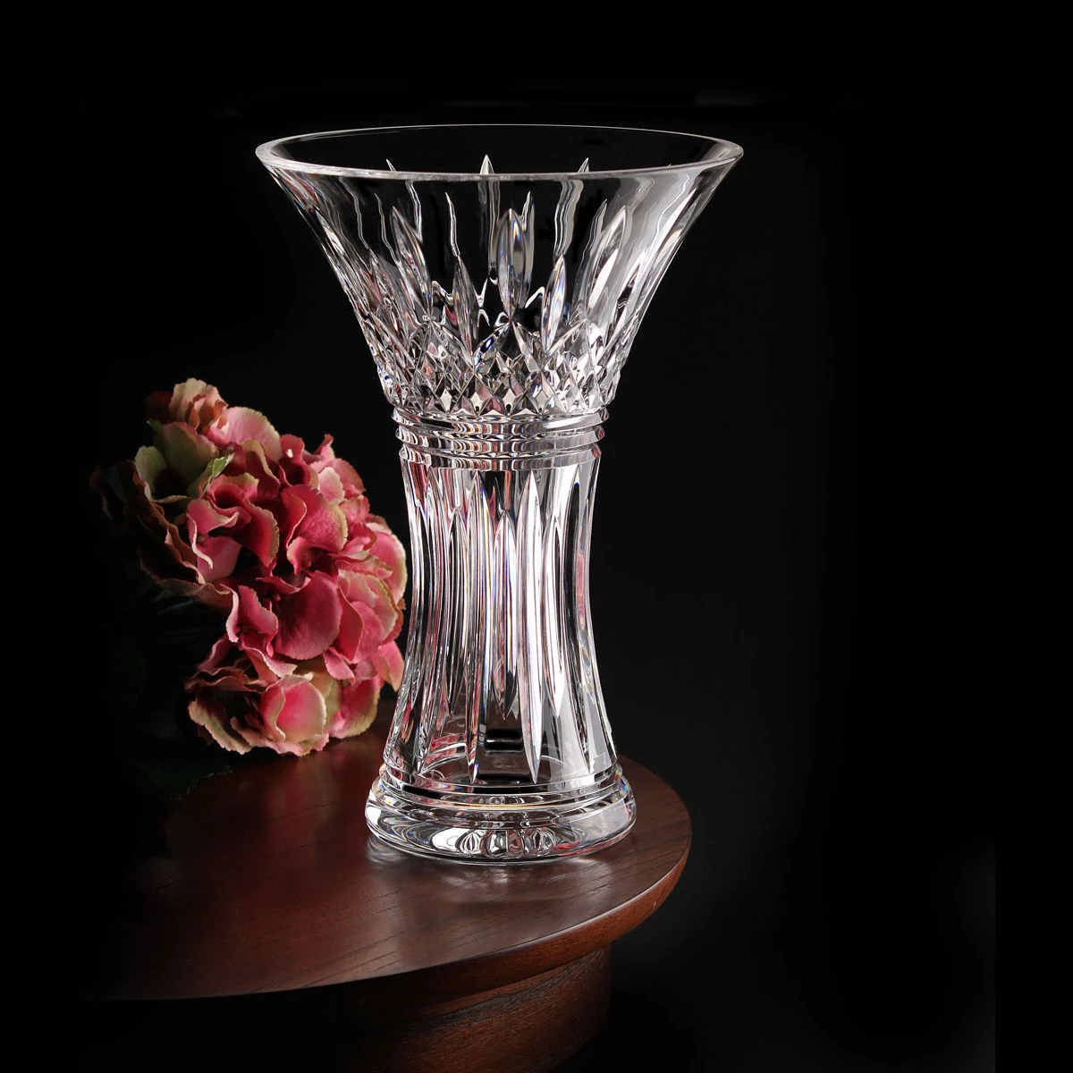 Waterford Crystal, House Of Waterford Trilogy Lismore 12" Vase 4 Waterford Crystal, House Of Waterford Trilogy Lismore 12" Vase - Image 2