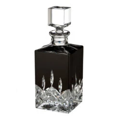 Waterford Crystal Lismore Black Square Decanter