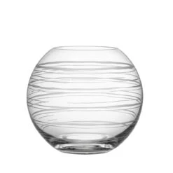 Orrefors 5.24" Crystal Graphic Vase
