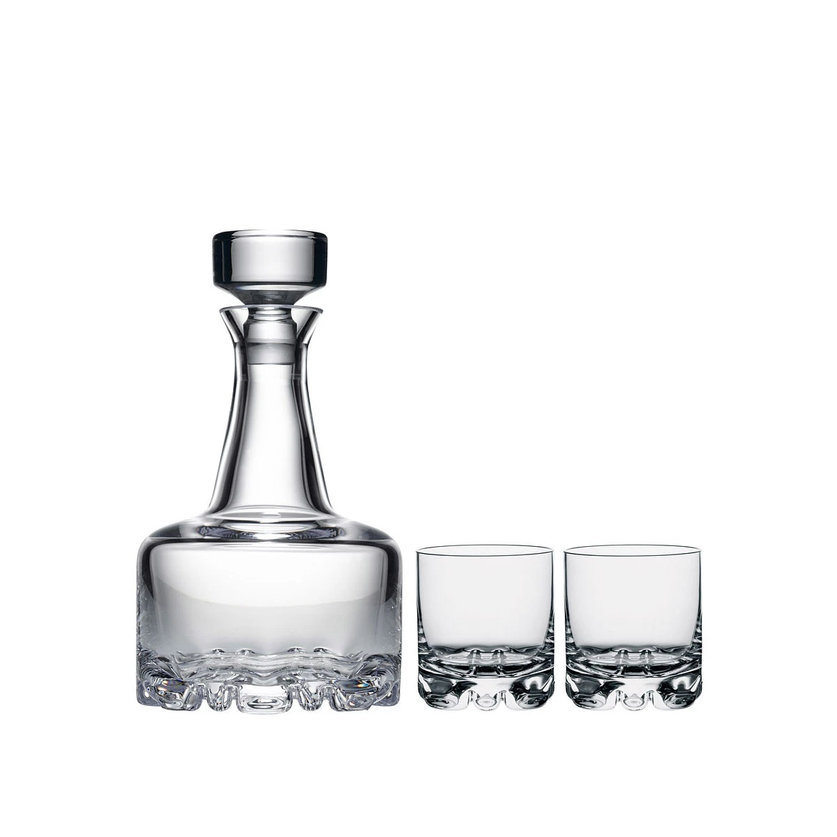 Orrefors Crystal, Erik Crystal Decanter And 2 Crystal DOF Tumbler Barware Set 5 Orrefors Crystal, Erik Crystal Decanter And 2 Crystal DOF Tumbler Barware Set - Image 3