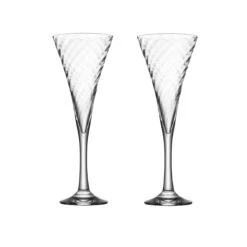 Orrefors Crystal Helena Champagne Toasting Flutes, Set Of 4 -Best Glassware Store 6244702 aa