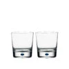 Orrefors Crystal, Intermezzo Blue Crystal DOF Tumbler, Pair -Best Glassware Store 6257477 a1