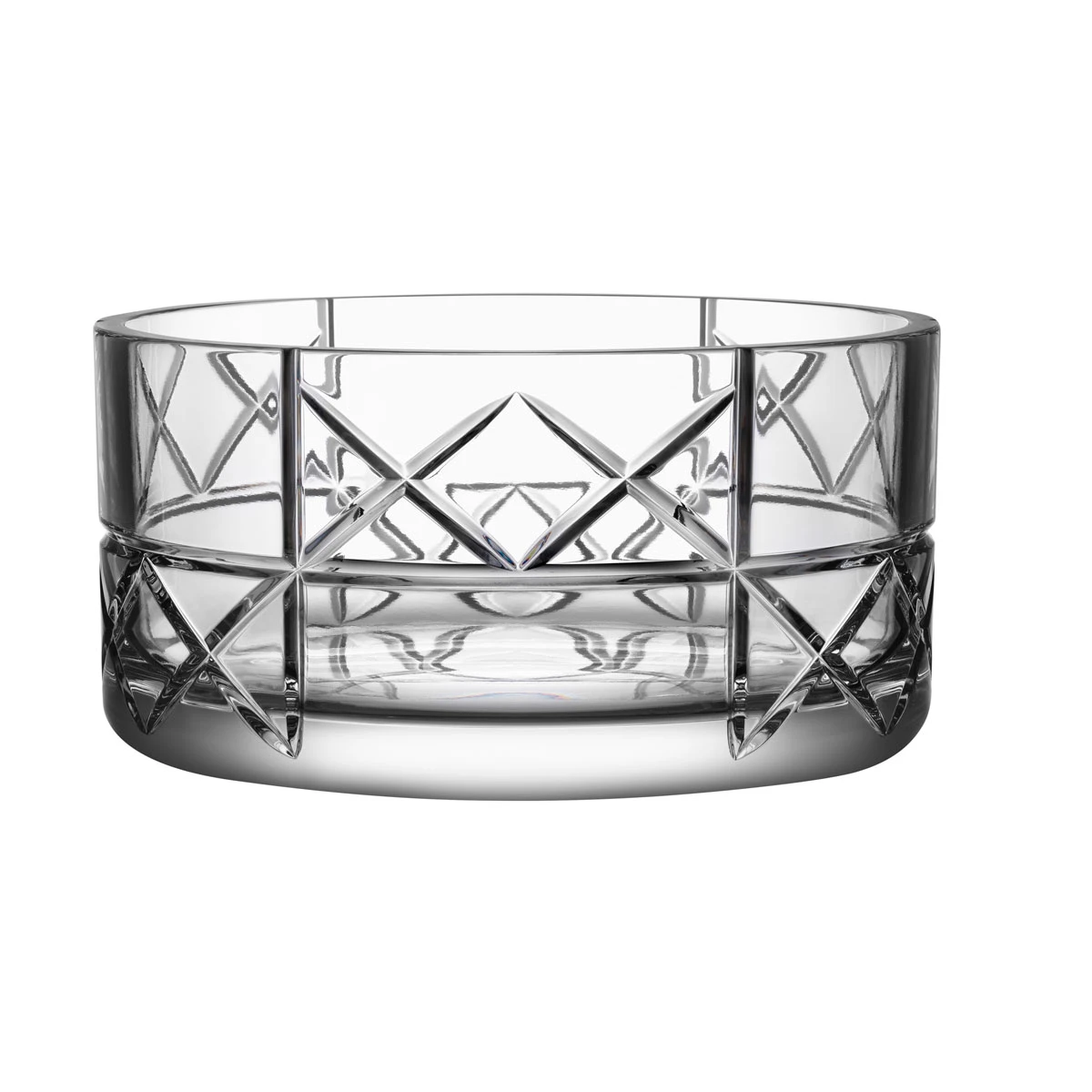 Orrefors Explicit Checks 9" Bowl 3 Orrefors Explicit Checks 9" Bowl