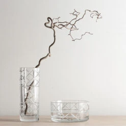 Orrefors Explicit Checks 12" Vase Large -Best Glassware Store 6320824 a4