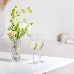 Orrefors Carat Champagne Flutes Pair -Best Glassware Store 6590100 a5