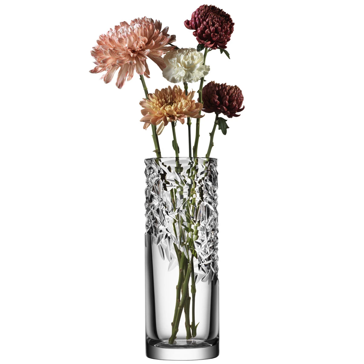 Orrefors Carat 14.5" Vase Upper Cut 4 Orrefors Carat 14.5" Vase Upper Cut - Image 2