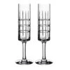 Orrefors Crystal, Street Crystal Champagne, Pair -Best Glassware Store 6719706 a1