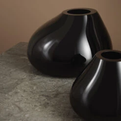 Orrefors Ebon 9.5" Vase Black Large -Best Glassware Store 6720024 a3