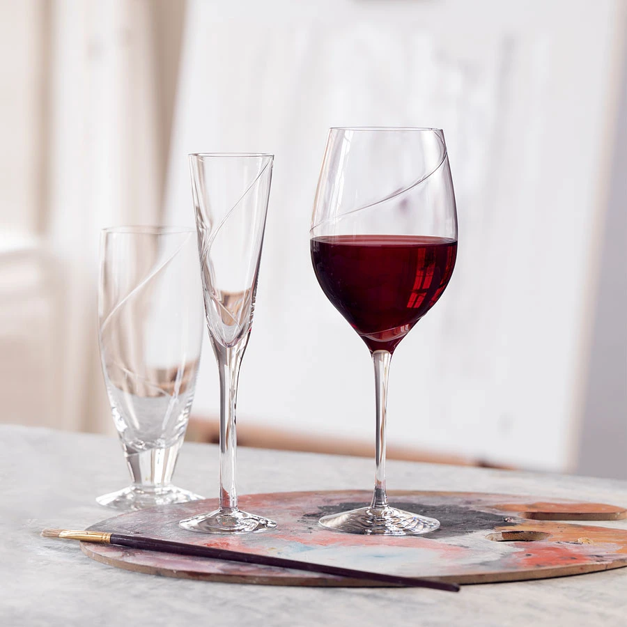 Kosta Boda Line Champagne Flute, Single 4 Kosta Boda Line Champagne Flute, Single - Image 2