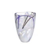Kosta Boda 8" Contrast Crystal Vase, White -Best Glassware Store 7041011 a1