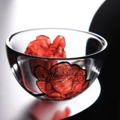 Kosta Boda Tattoo 8 7/8" Crystal Bowl -Best Glassware Store 7051007 a1
