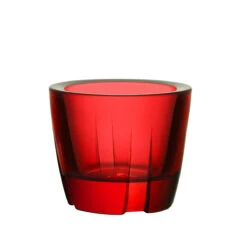 Kosta Boda Bruk Red Votive 3" Bowl