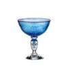 Kosta Boda 8" Red Rim Brains Blue Footed Crystal Bowl -Best Glassware Store 7091535 a1