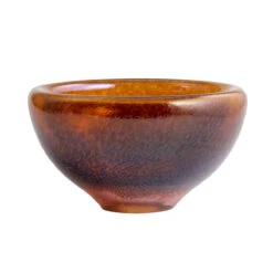 Kosta Boda Beans Golden Brown 10" Bowl